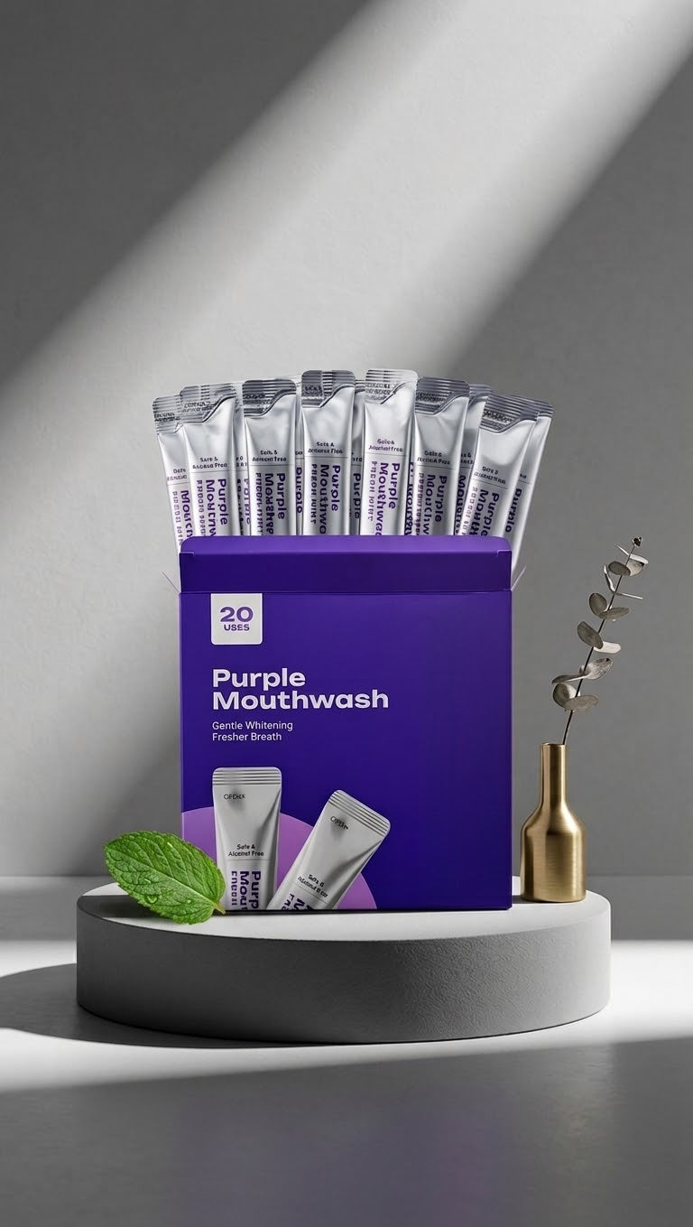 Stick bain de bouche - Éclat blancheur